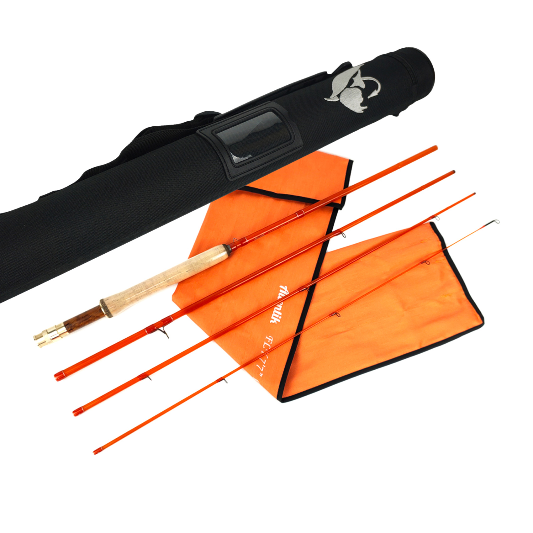 Aventik S-Glass 6-8ft 1/2/3/4/5/8wt Fly Rod-Ultra Light Medium
