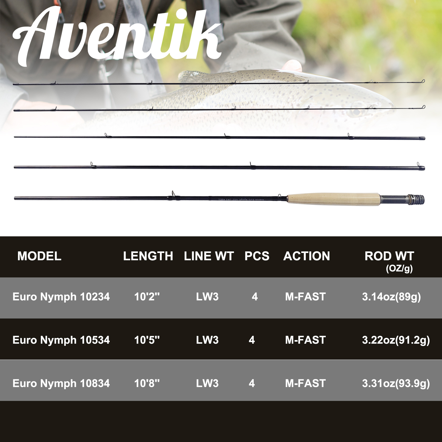 CANNE À PÊCHE mouche SAGE Graphite 3 RPLX 990 fly rod fishing pike salmon EUR 201,00 - FR